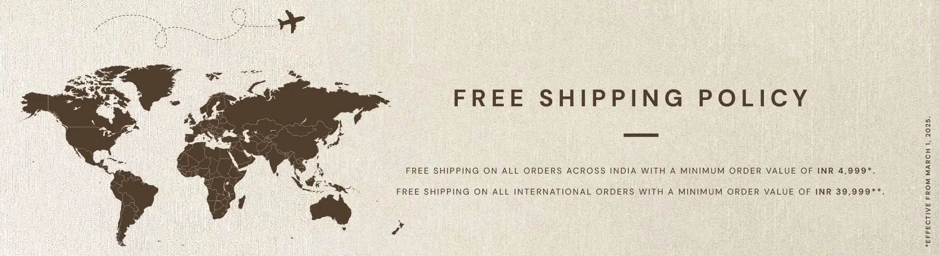 Free Shipping Worldwide